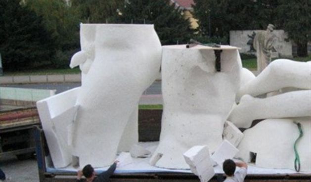 Gigantski Apoksiomen stigao u Umjetnički paviljon