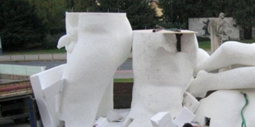 Gigantski Apoksiomen stigao u Umjetnički paviljon Gigantski Apoksiomen stigao u Umjetnički paviljon