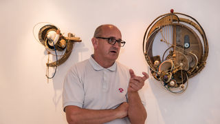 U biogradskom Zavičajnom muzeju otvorena je izložba radova Vedrana Karadže Tabulova pod nazivom “Mali intervali”