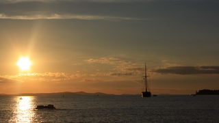 Čudesni zalazak sunca u Zadru 26. kolovoza 2012.