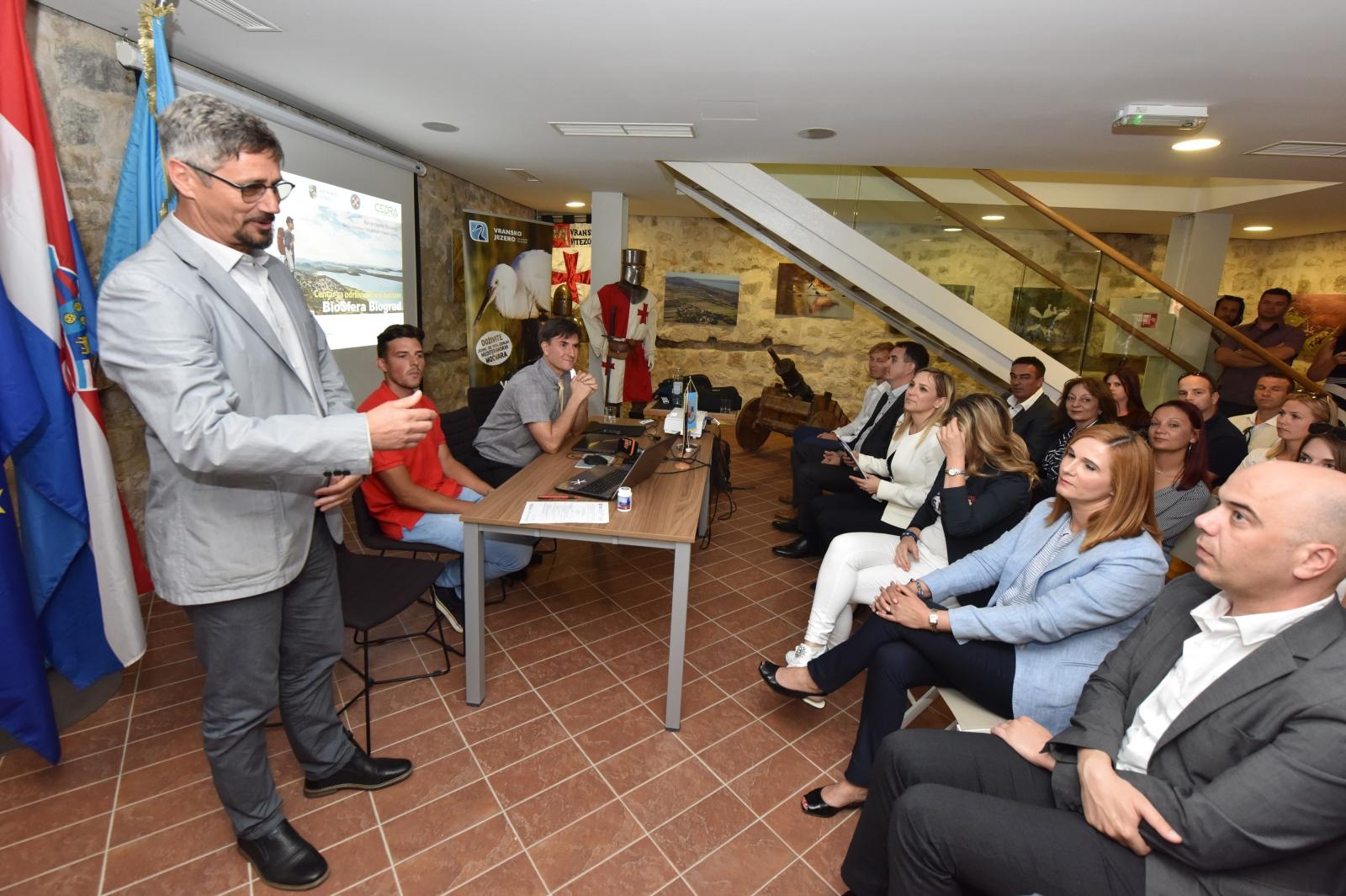 Pakoštane: Početna konferencija projekta Centar za održivi aktivni turizam Biosfera Biograd Pakoštane: Početna konferencija projekta Centar za održivi aktivni turizam Biosfera Biograd