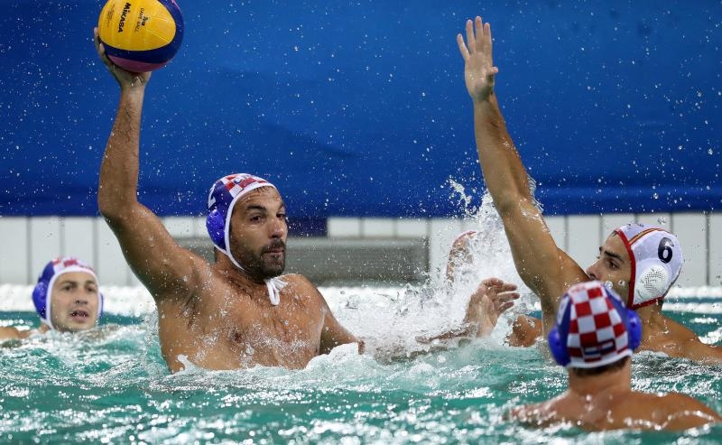 Olimpijske igre 2016., vaterpolo, skupina B, 3. kolo, utakmica Hrvatska – Španjolska 4-9. Photo: Igor Kralj/PIXSELL