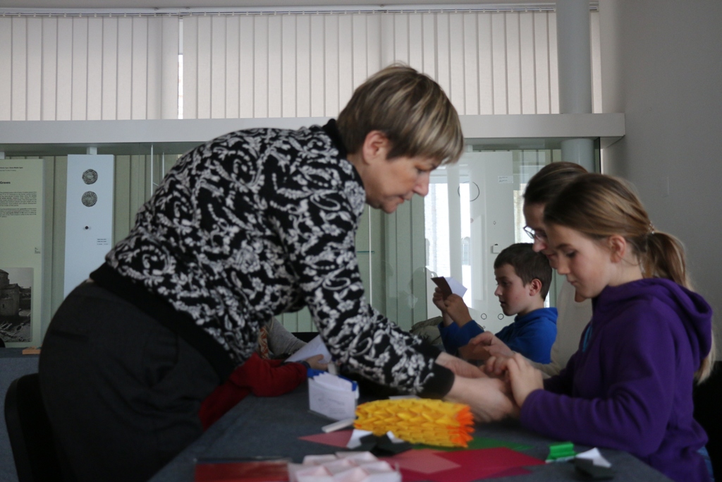 Origami radionica tijekom TSWF privukla je veliku pozornost mladih Origami radionica tijekom TSWF privukla je veliku pozornost mladih