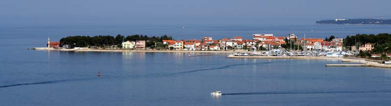 zadar, panorama sa zvonika svete stosije, borik, puntamika 21.04.07.