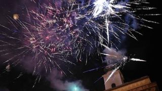 Na tržnici Dolac održan je peti performans Kapulica & Lampioni.  Foto: PIXSELL