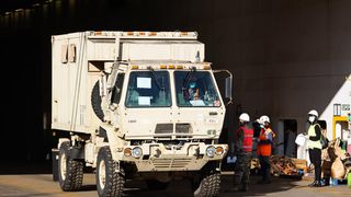 U Gaženicu dopremljena vojna oprema i sredstva za vježbu Immediate Response 21 U Gaženicu dopremljena vojna oprema i sredstva za vježbu Immediate Response 21