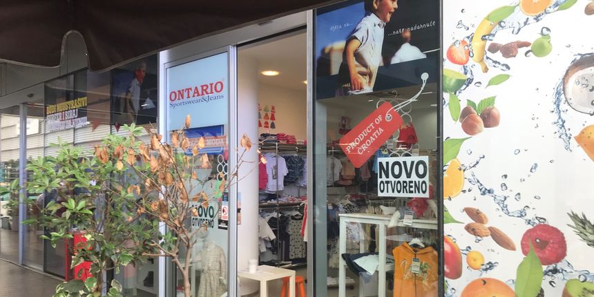 Ontario Sportswear & Jeans u City Galleriji Ontario Sportswear & Jeans u City Galleriji