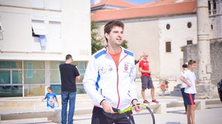 Davis Cup: Kids Day na zadarskom Forumu. Foto: Iva Perinčić