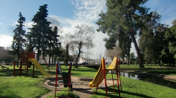 Prijepodne u parku Vruljica