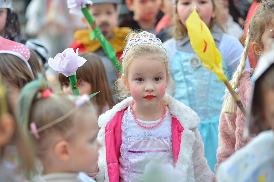 Karnevalić: Male maškare zauzele grad!, foto: Iva Perinčić