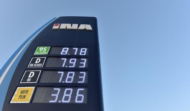 Cetvrti tjedan za redom rast cijena goriva na benzinskim postajama sirom Hrvatske. Photo: Hrvoje Jelavic/PIXSELL