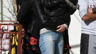 Maslenica: Aktivisti, mještani i prijatelji dali podršku obitelji Božić. Foto: Dino Stanin/PIXSELL