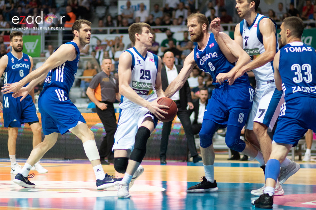 Polufinale doigravanja HT Premijer lige, 1. utakmica: KK Zadar – KK Cibona 89-78
