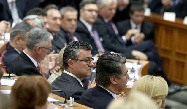 Konstituirajuca sjednica osmog saziva Sabora. Tihomir Oreskovic. Photo: Patrik Macek/PIXSELL