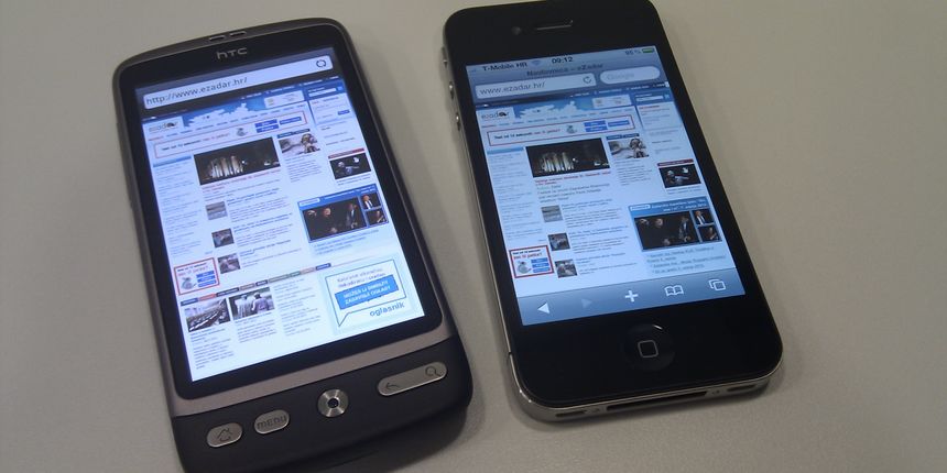 iOS 4 vs. Android 2.2 iOS 4 vs. Android 2.2