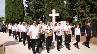 Posljednji ispraćaj zadarskog fotografa i umirovljenog satnika HV-a, Roberta Lerge na Gradskom groblju Zadar
