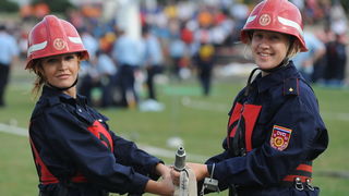 Zadar, 290912
Atletska staza SC Visnjik.
Odrzano VI. drzavno natjecanje vatrogasaca republike Hrvatske. Domacin je Vatrogasna zajednica Zupanije Zadarske.
Foto: Luka Gerlanc / CROPIX Zadar, 290912
Atletska staza SC Visnjik.
Odrzano VI. drzavno natjecanje vatrogasaca republike Hrvatske. Domacin je Vatrogasna zajednica Zupanije Zadarske.
Foto: Luka Gerlanc / CROPIX