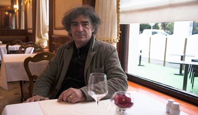 Miki Manojlovic intervju u caffe baru hotela Palace. Photo: Daniel Kasap/PIXSELL