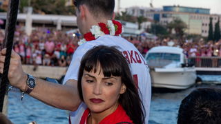 Veličanstven doček četvorice zadarskih Vatrenih od Gradskog mosta do Foruma