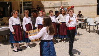 OŠ Zadarski otoci, učenici na Narodnom trgu