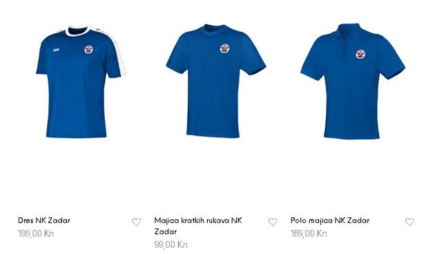 NK Zadar fan shop