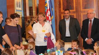 Djeca vrtića Jazine posjetila Gradsku upravu, foto: Grad Zadar Djeca vrtića Jazine posjetila Gradsku upravu, foto: Grad Zadar