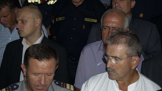 Sanader u posjeti ozljedjenim vatrogascima