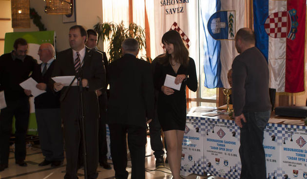 Međunarodni šahovski turnir “Zadar Open 2010”