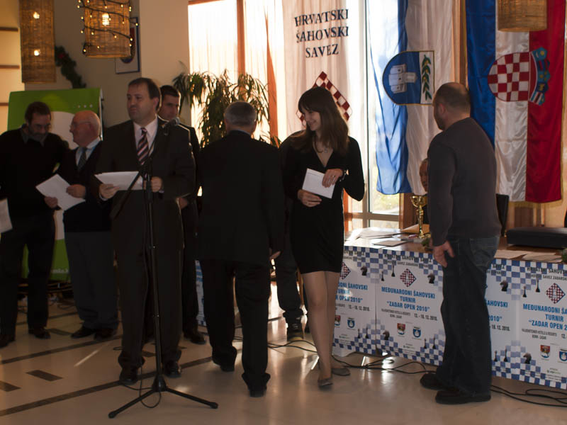 Međunarodni šahovski turnir “Zadar Open 2010” Međunarodni šahovski turnir “Zadar Open 2010”