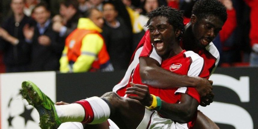 Emmanuel Adebayor, FC Arsenal (Foto:Reuters) Emmanuel Adebayor, FC Arsenal (Foto:Reuters)