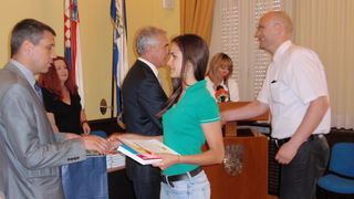 Dodjela priznanja ucenicima srednjih skola, Foto: Karla Soric Dodjela priznanja ucenicima srednjih skola, Foto: Karla Soric