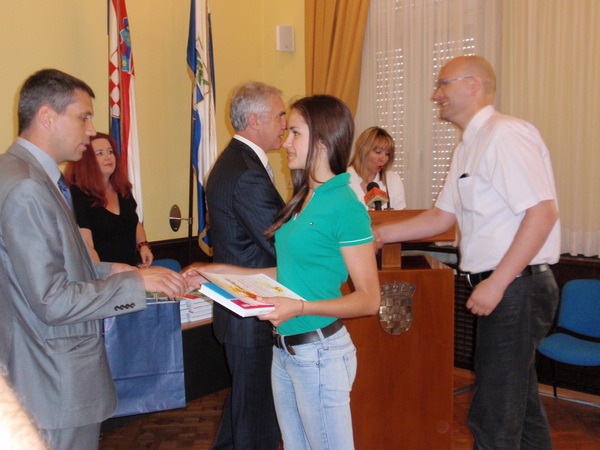 Dodjela priznanja ucenicima srednjih skola, Foto: Karla Soric Dodjela priznanja ucenicima srednjih skola, Foto: Karla Soric