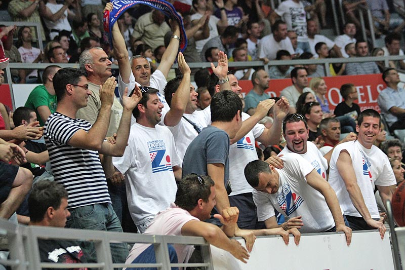 KK Zadar – KK Cibona (foto: Marin Gospić)