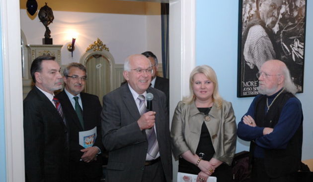 Parat, Vrancic, Peros i Spralja u Klubu Zadrana