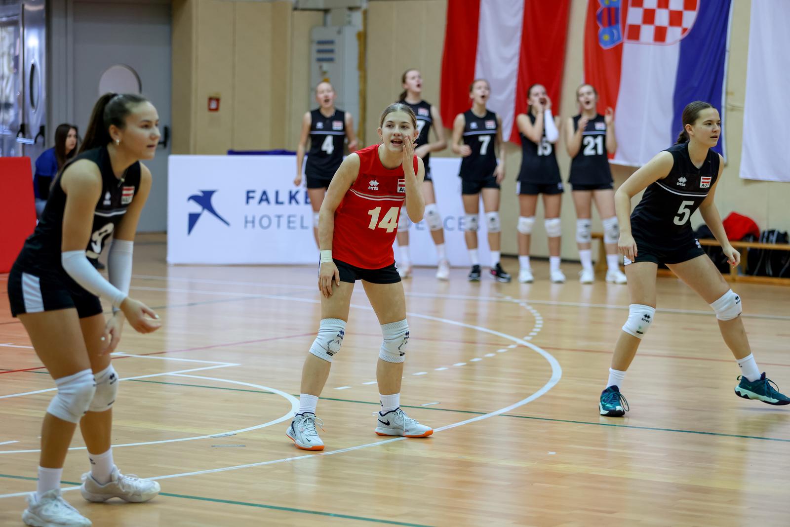 SC Višnjik: U-16 turnir za djevojke: Izrael – Austrija