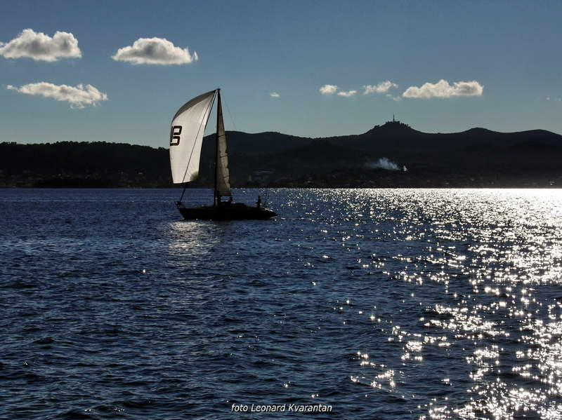 Zadarska Koka 2016. gledana s mora. Foto: Leonard Kvarantan Zadarska Koka 2016. gledana s mora. Foto: Leonard Kvarantan