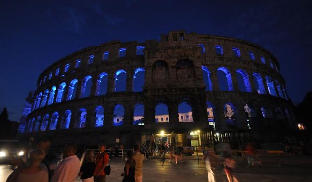 2CELLOS održali koncert u pulskoj Areni i oduševili 5 tisuća fanova, Foto: Duško Marušić/PIXSELL
