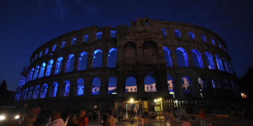 2CELLOS održali koncert u pulskoj Areni i oduševili 5 tisuća fanova, Foto: Duško Marušić/PIXSELL