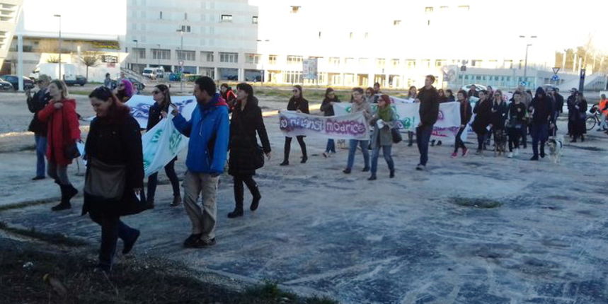 Građanski prosvjedni “Zadar marš – Dan žena” od TIZ-a do stupa srama na Forumu