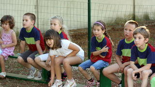 Svečani završni trening predškolaca u DSV “Loptica”, Foto: Mladen Malik Svečani završni trening predškolaca u DSV “Loptica”, Foto: Mladen Malik