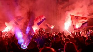 Doček rukometaša u Zadru Doček rukometaša u Zadru