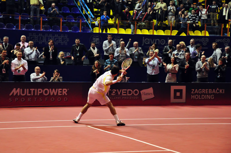 Finale ATP Zagreb: Dodig – Berrer, Foto: Andro Marcev Finale ATP Zagreb: Dodig – Berrer, Foto: Andro Marcev