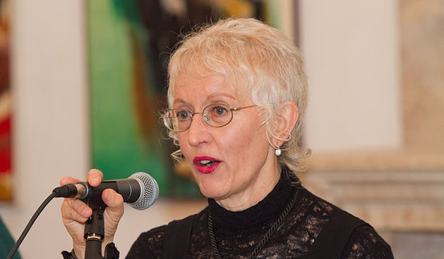 Izložba Ante Kaštelančića u Gradskoj loži, ljubica srhoj. foto: Leo Banić