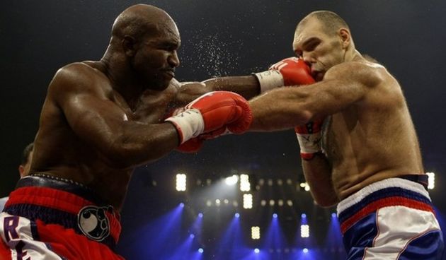 Holyfield i Valuev (Foto:Reuters)