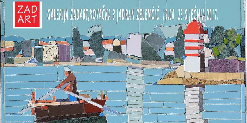 Izložba Zadar u keramičkim pločicama autora Jadrana Zelenčića