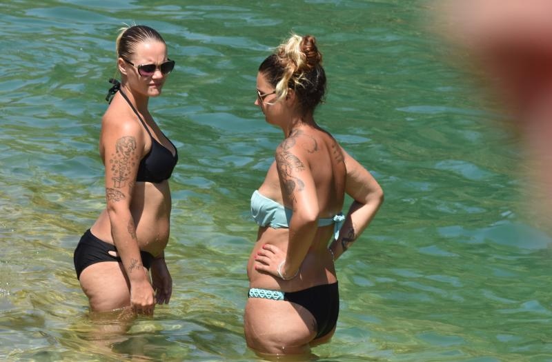 Vrelo ljeto u Nacionalnom parku Krka, hlađenje u Skradinskom buku. Photo: Hrvoje Jelavić/PIXSELL Vrelo ljeto u Nacionalnom parku Krka, hlađenje u Skradinskom buku. Photo: Hrvoje Jelavić/PIXSELL