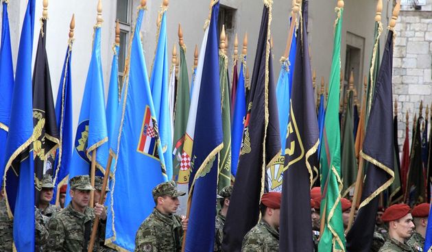 21. obljetnica VRA “Maslenica”: Mimohod branitelja