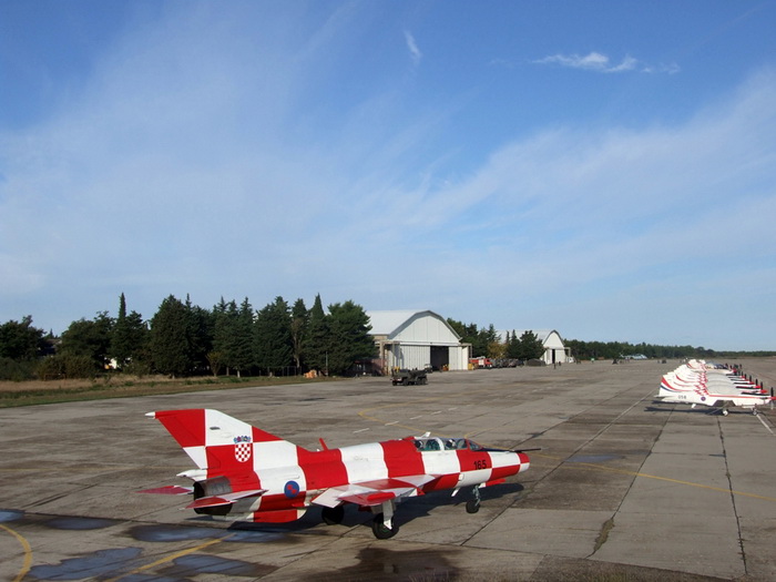 U 93. Zrakoplovnoj bazi u Zemuniku započela obuka pilota MIG-ova. Foto: Marinko Karačić/HRZ i PZO U 93. Zrakoplovnoj bazi u Zemuniku započela obuka pilota MIG-ova. Foto: Marinko Karačić/HRZ i PZO