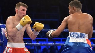 Svjetska boksacka liga, grupa B C1, kategorija 56 kg, Filip Poturovic (Croatian Knights) – Samuel Kistohurry (France Fighting Roosters).