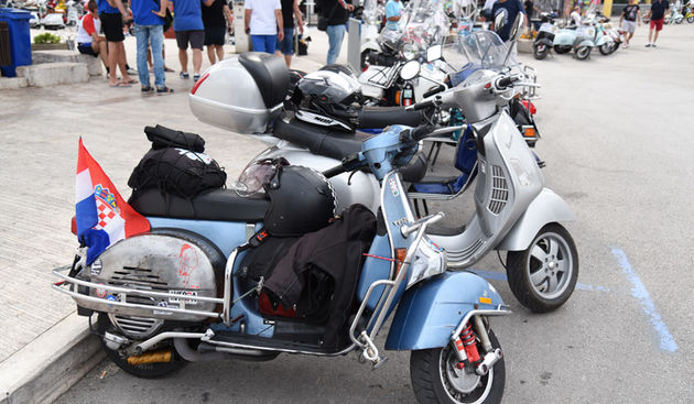 Završen Vespa World Days u Biogradu, foto- V. Pešić